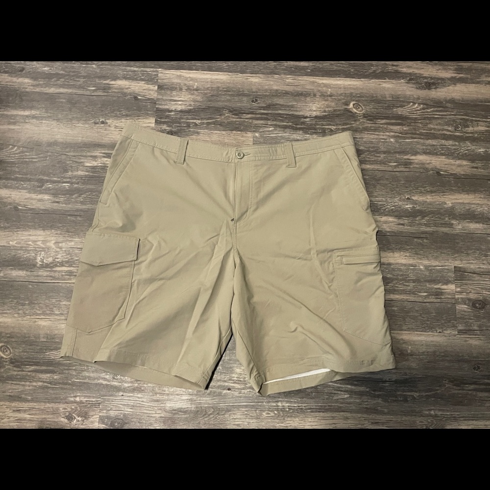 George Mens Khaki Shorts